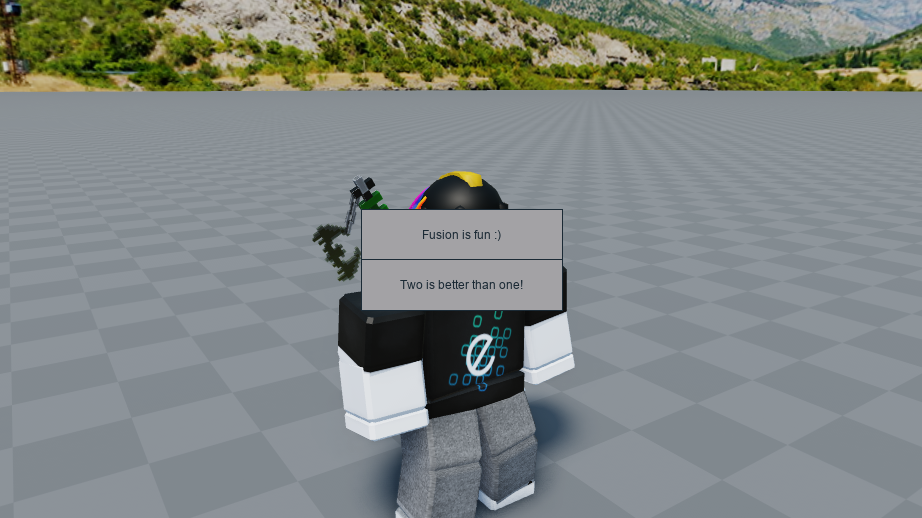 Final result with many messages